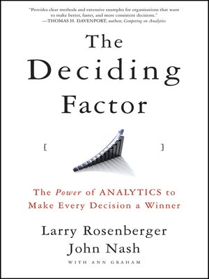 cover image of The Deciding Factor